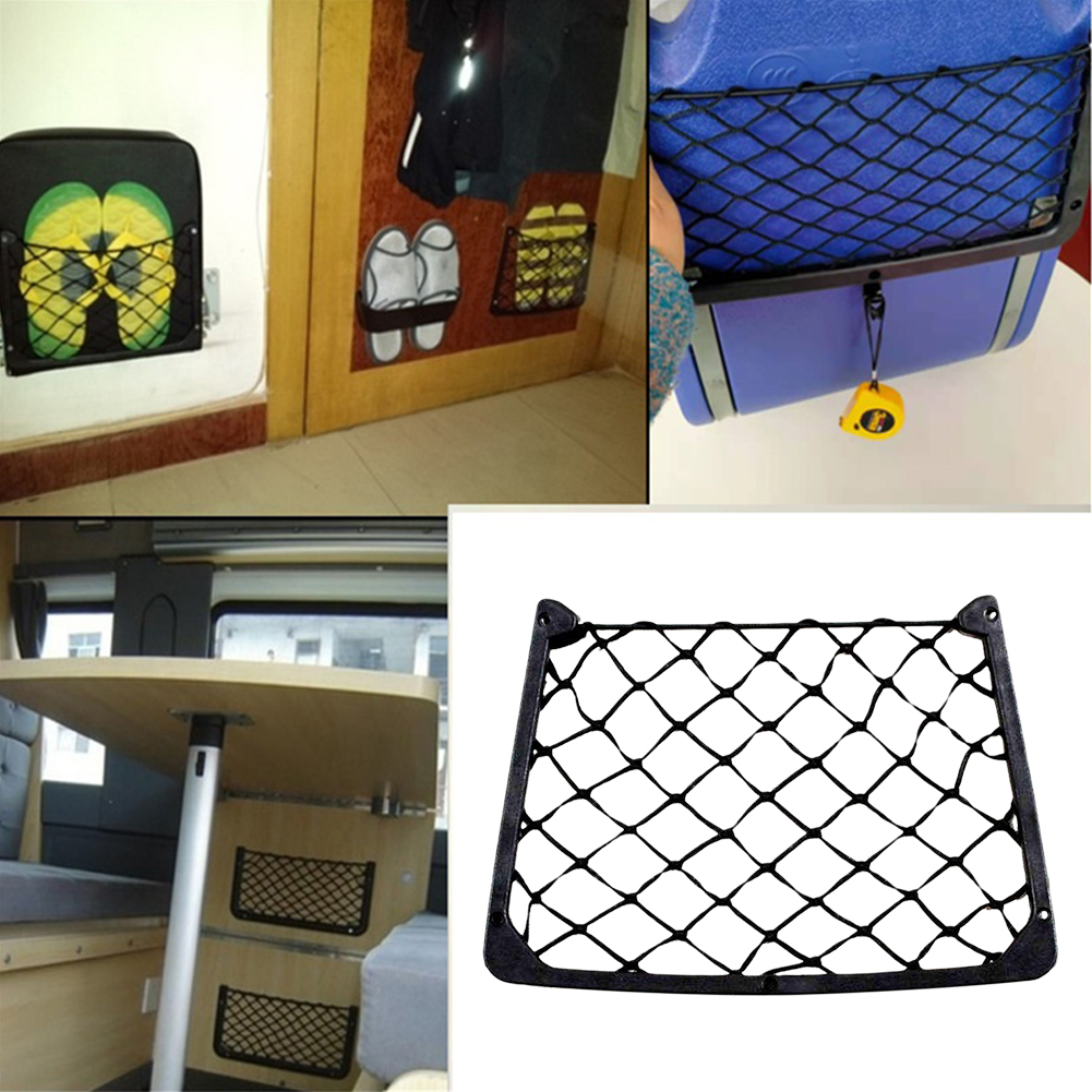 Magazine Holder Rack - Rete elastica portaoggetti per schienale sedile