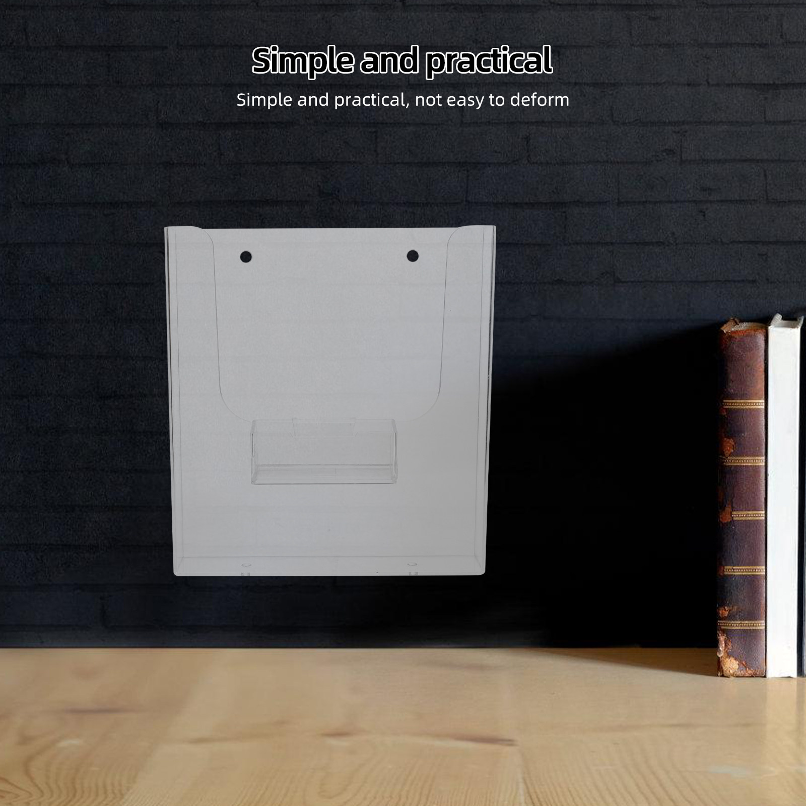 Magazine Holder Rack - Portariviste in Acrilico A4 da Parete,