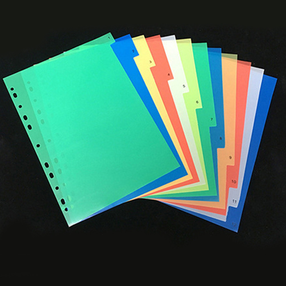 Tab Divider A4 - Set da 40 divisori ad indicizzazione