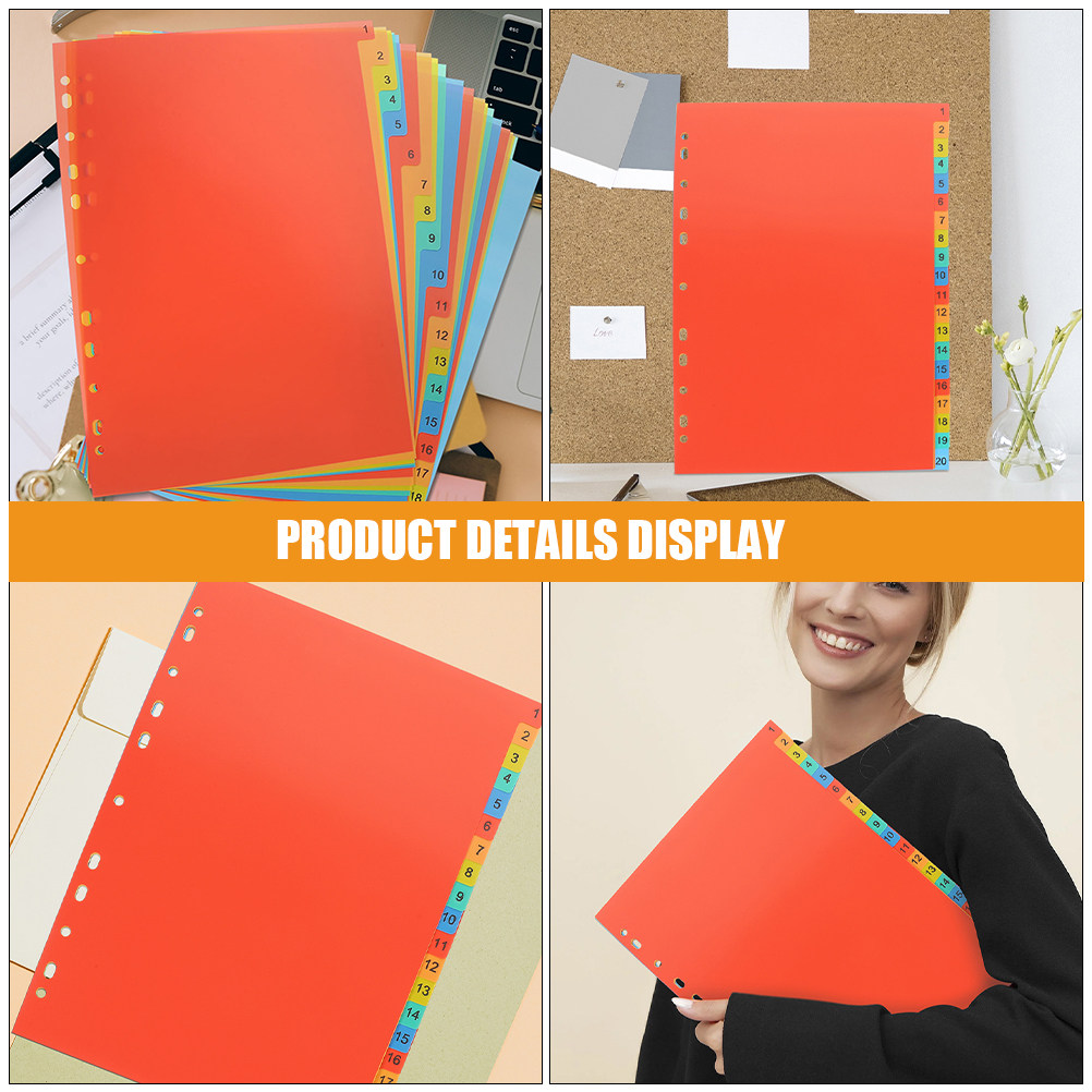 2 set di organizer per documen - Tab Divider A4 recensione e prezzo