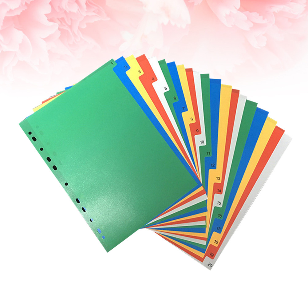 Set da 40 divisori ad indicizz - Tab Divider A4 recensione e prezzo