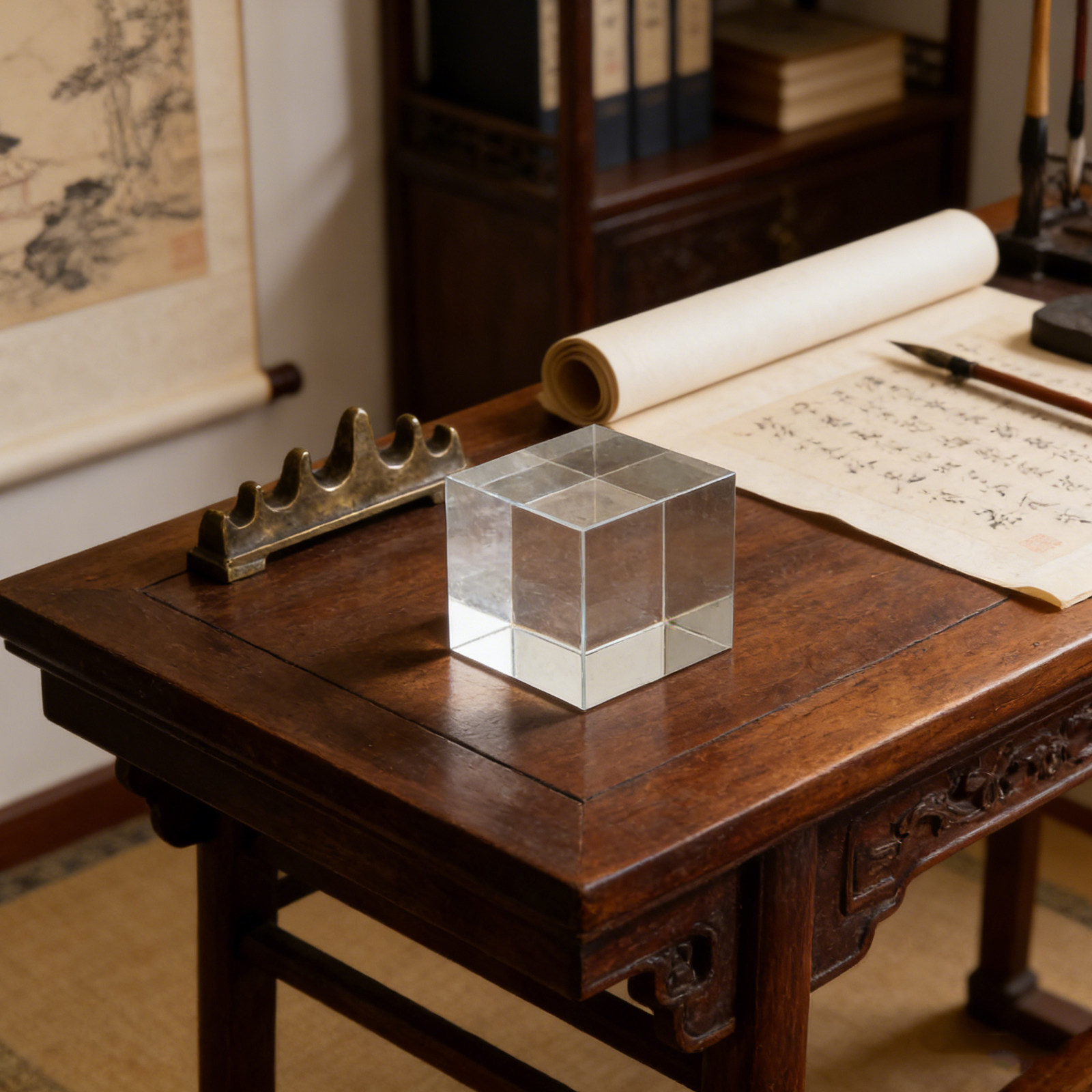 Piombo da scrivania quadrato i - Book Weight Glass recensione e prezzo