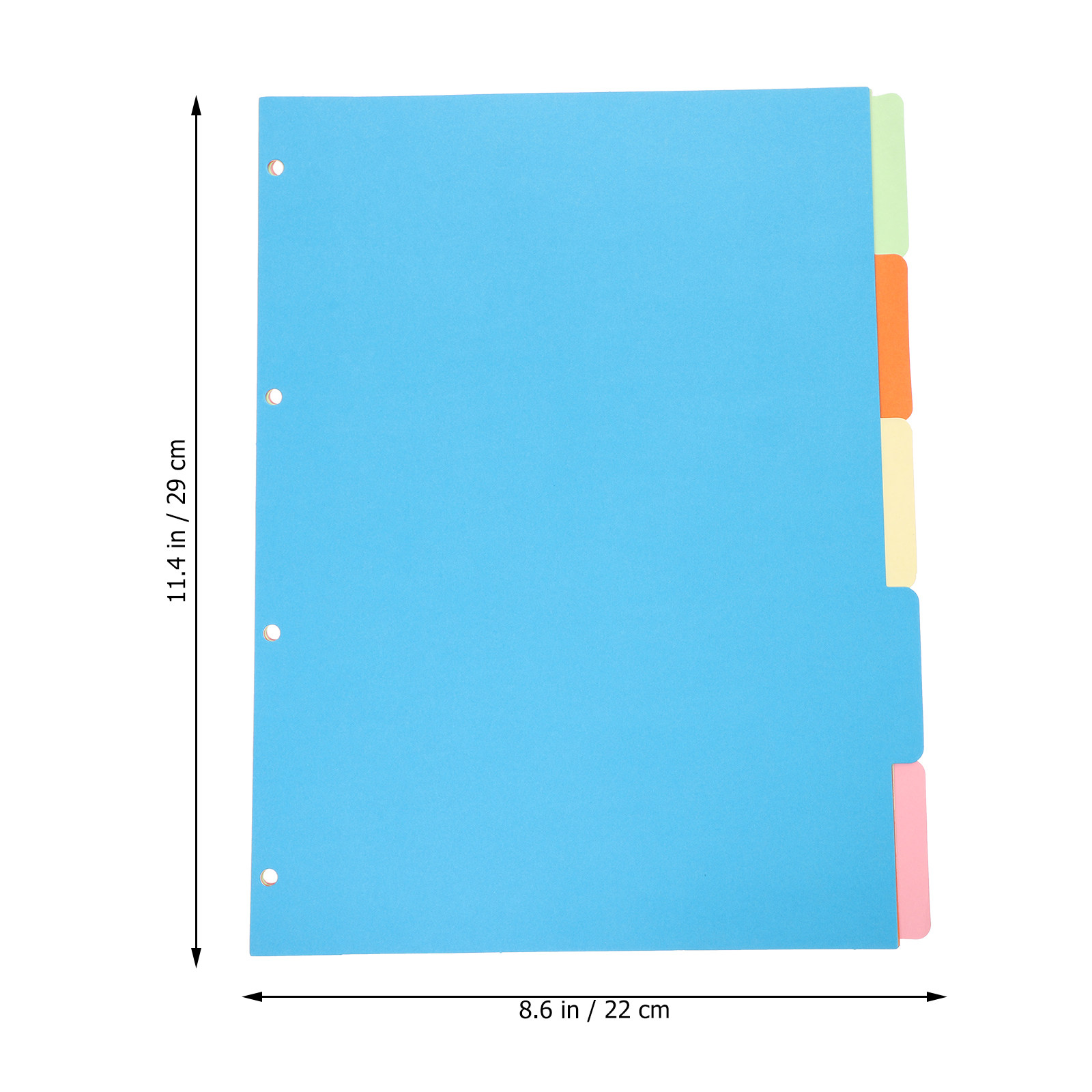 10 divisori colorati per racco - Tab Divider A4 recensione e prezzo
